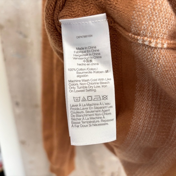 Madewell Button-Up Long-Sleeve Sweater Polo - Picture 5 of 6